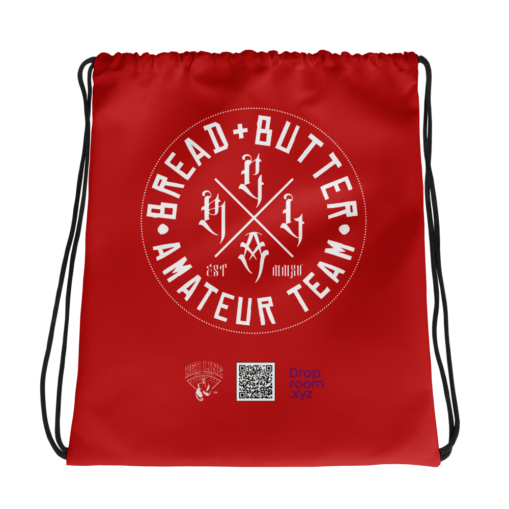 Red Drawstring Bag