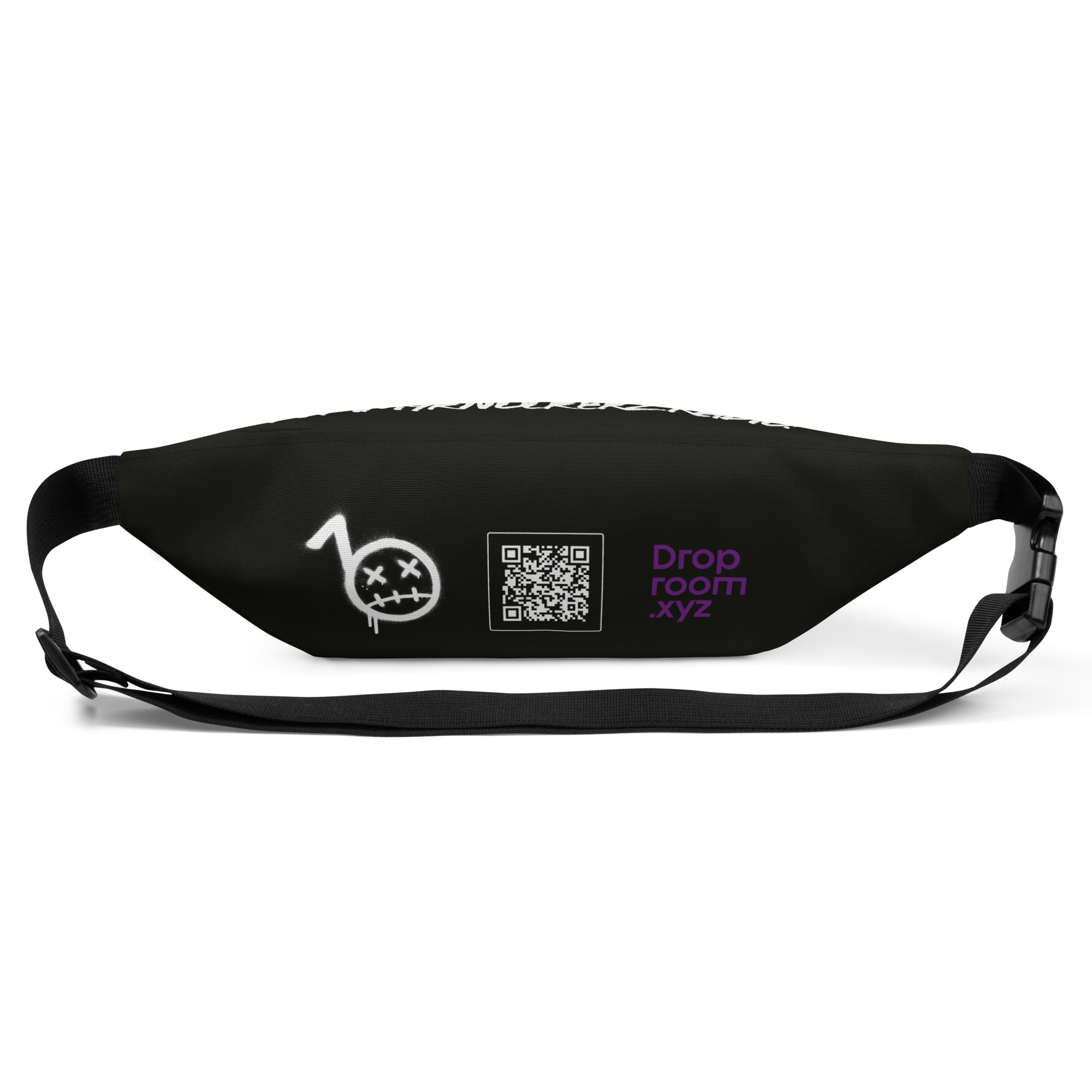 Fanny Pack - Bommy Print - (BLACK)