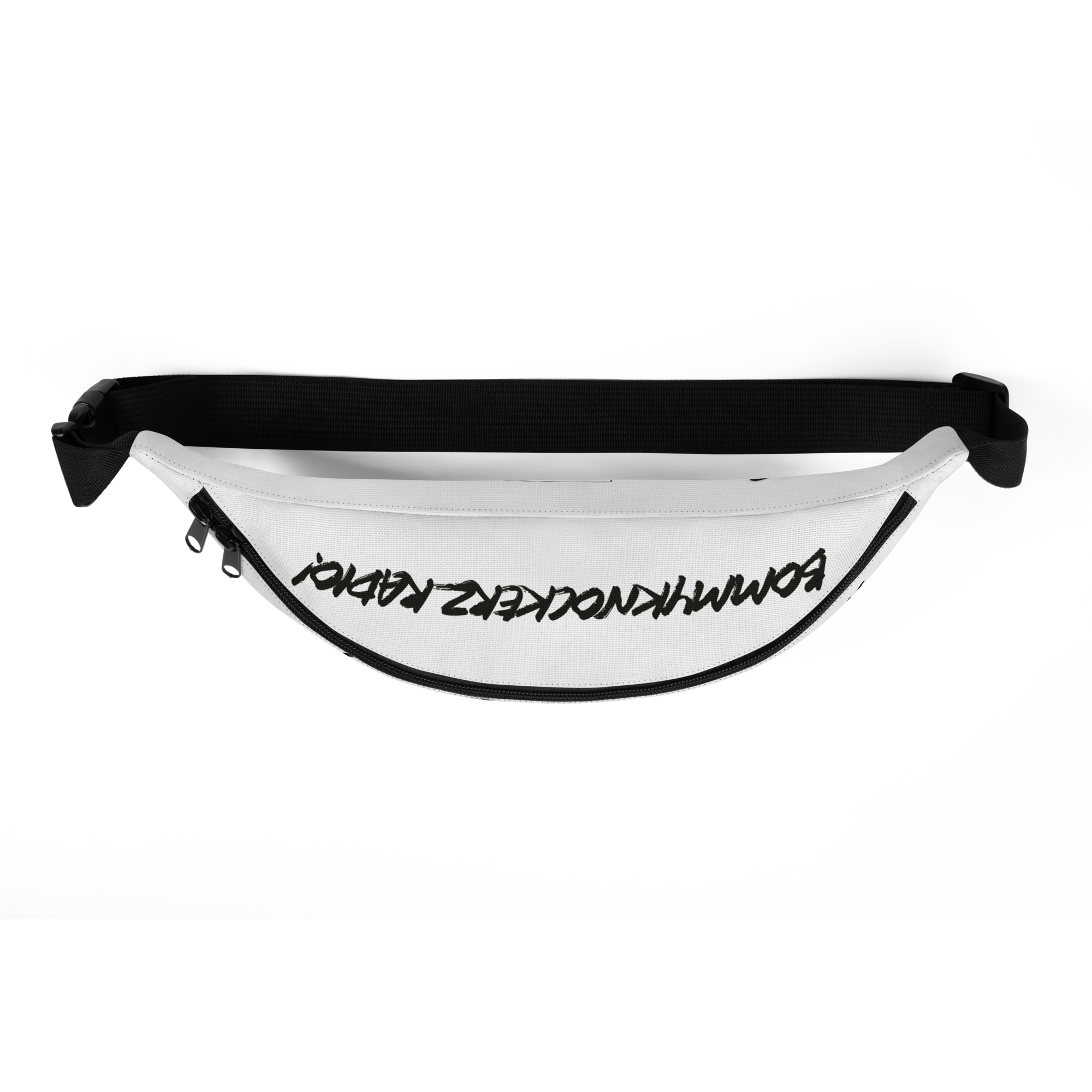 Fanny Pack - Bommy Print - (WHITE)