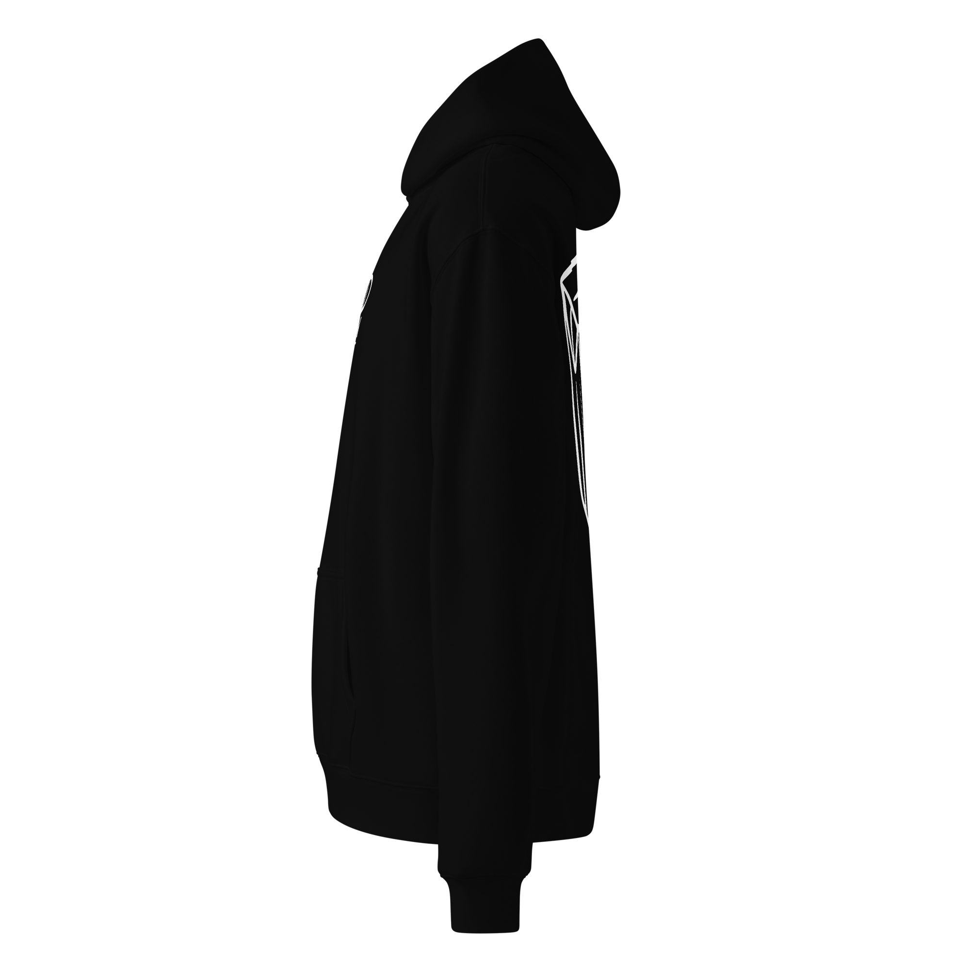 Liquid Lowdown Black Hoodie