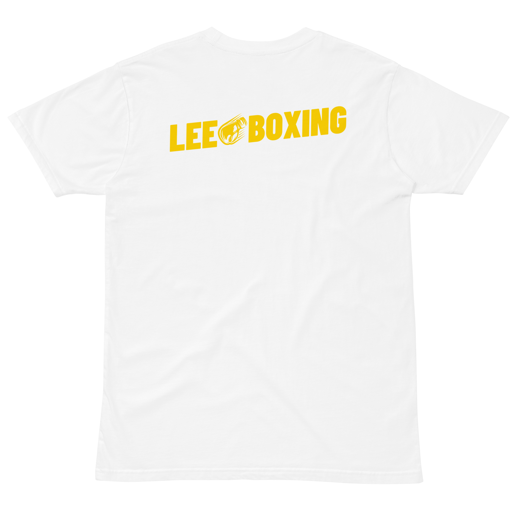 Lee Boxing - White Tee Stacked