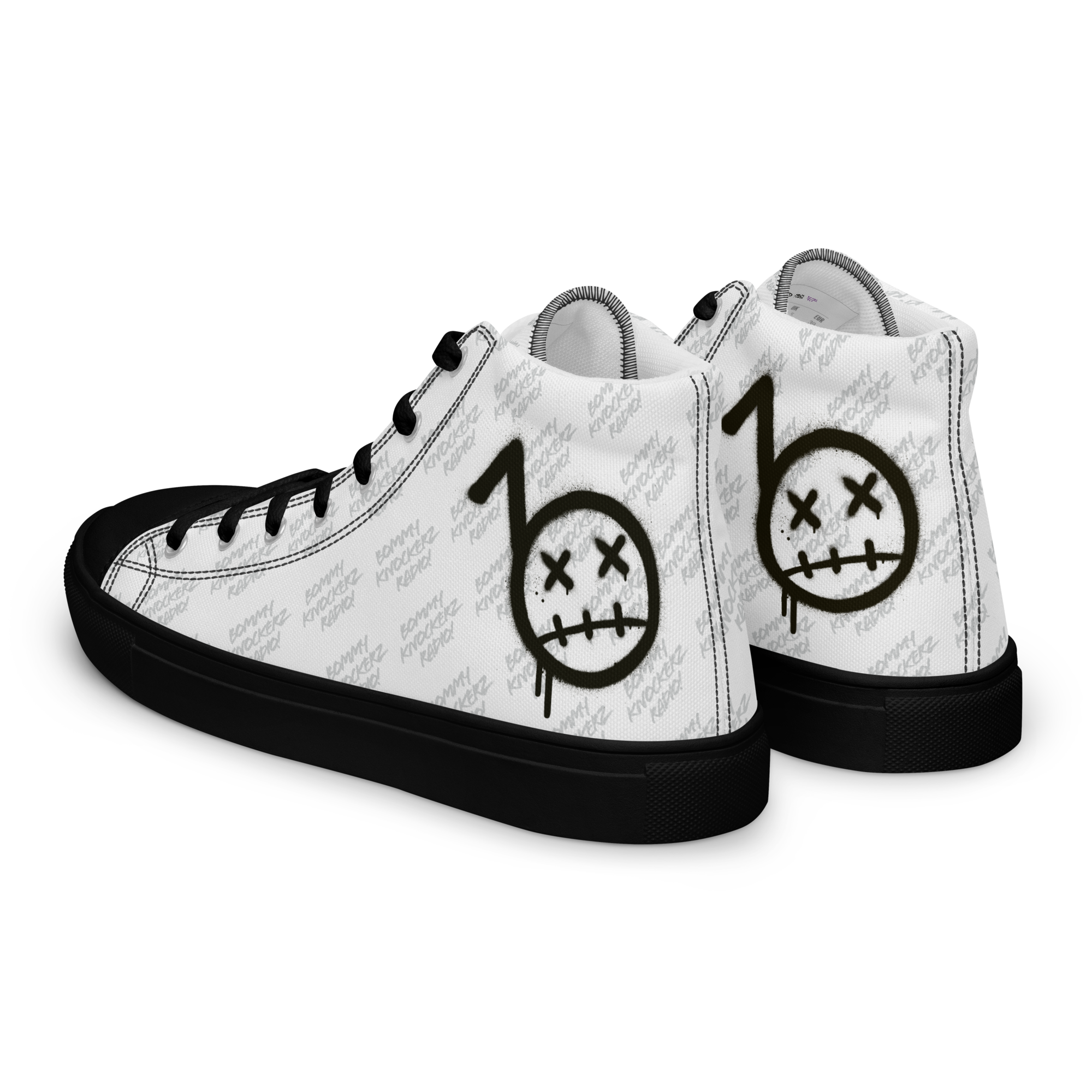 Women’s - High Top Sneakers - (WHITE)