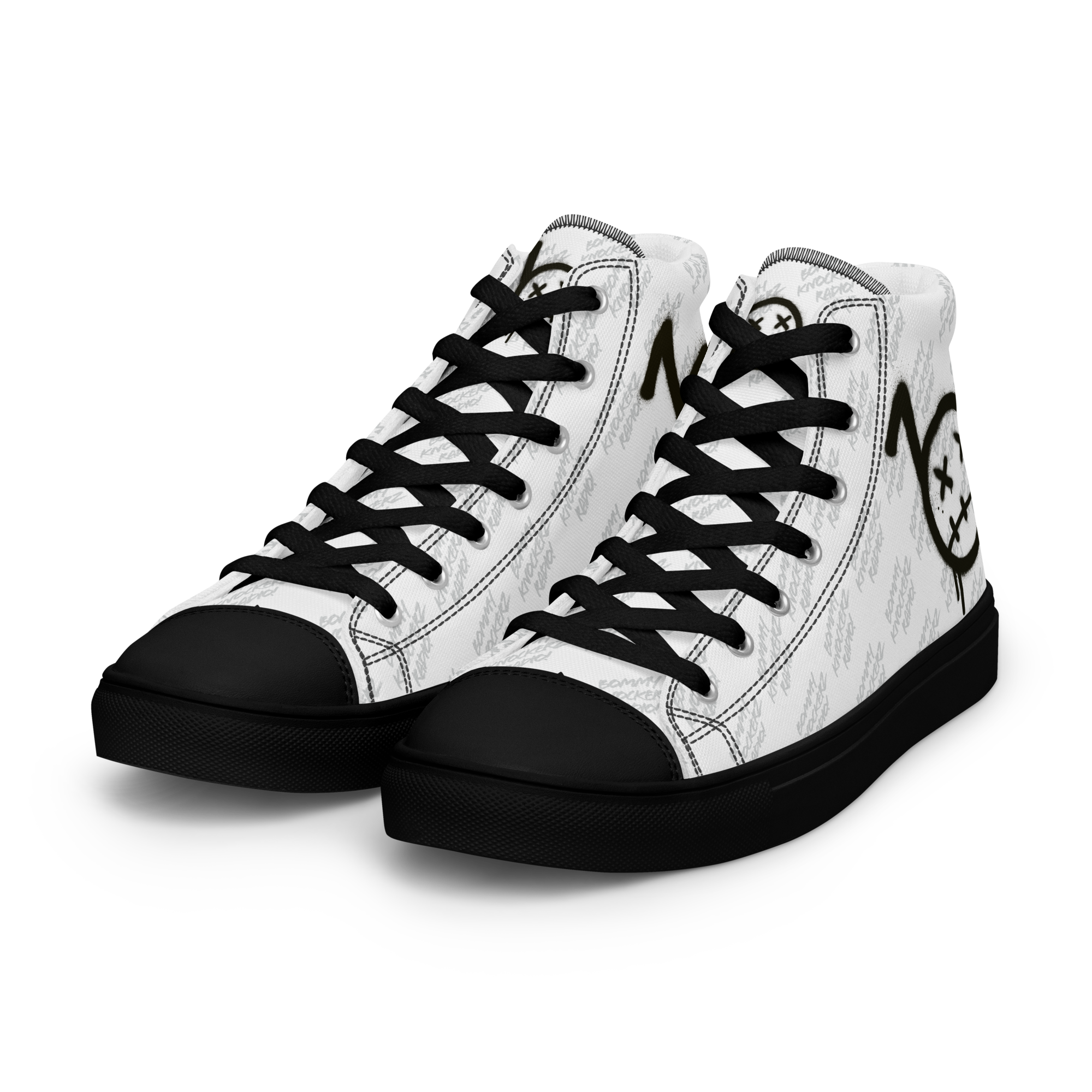 Women’s - High Top Sneakers - (WHITE)