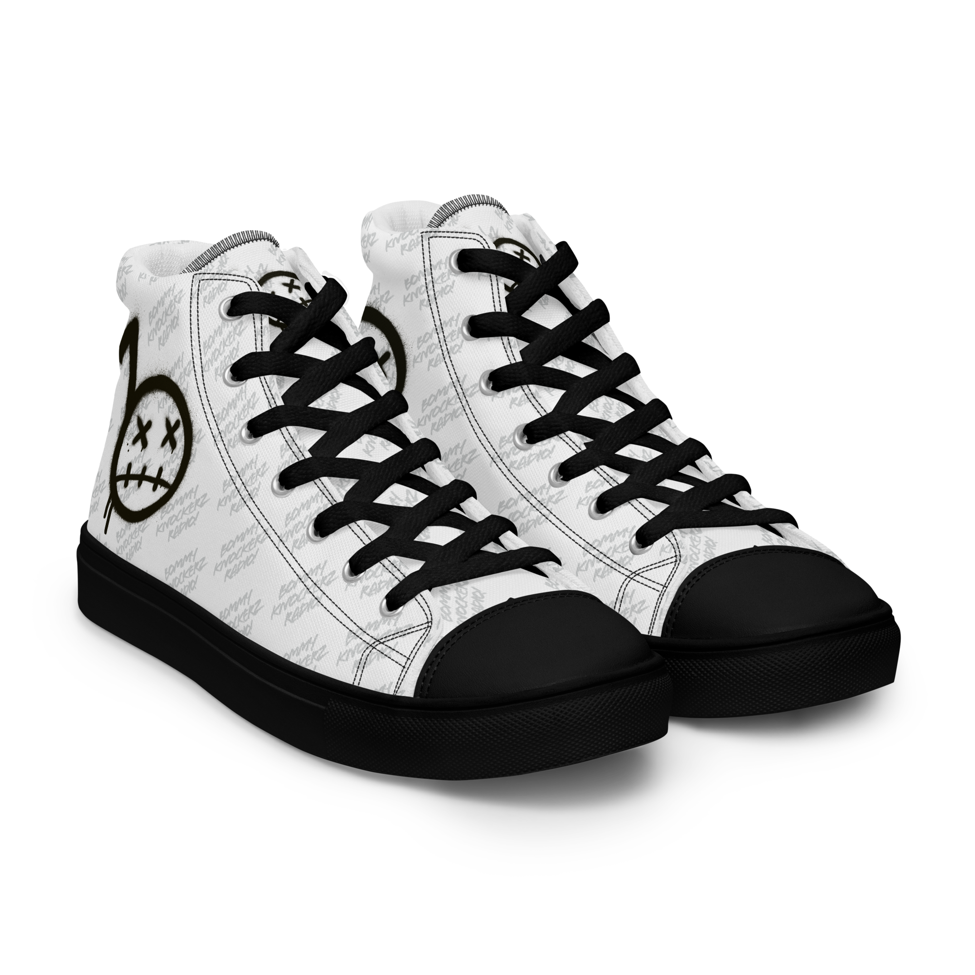 Women’s - High Top Sneakers - (WHITE)