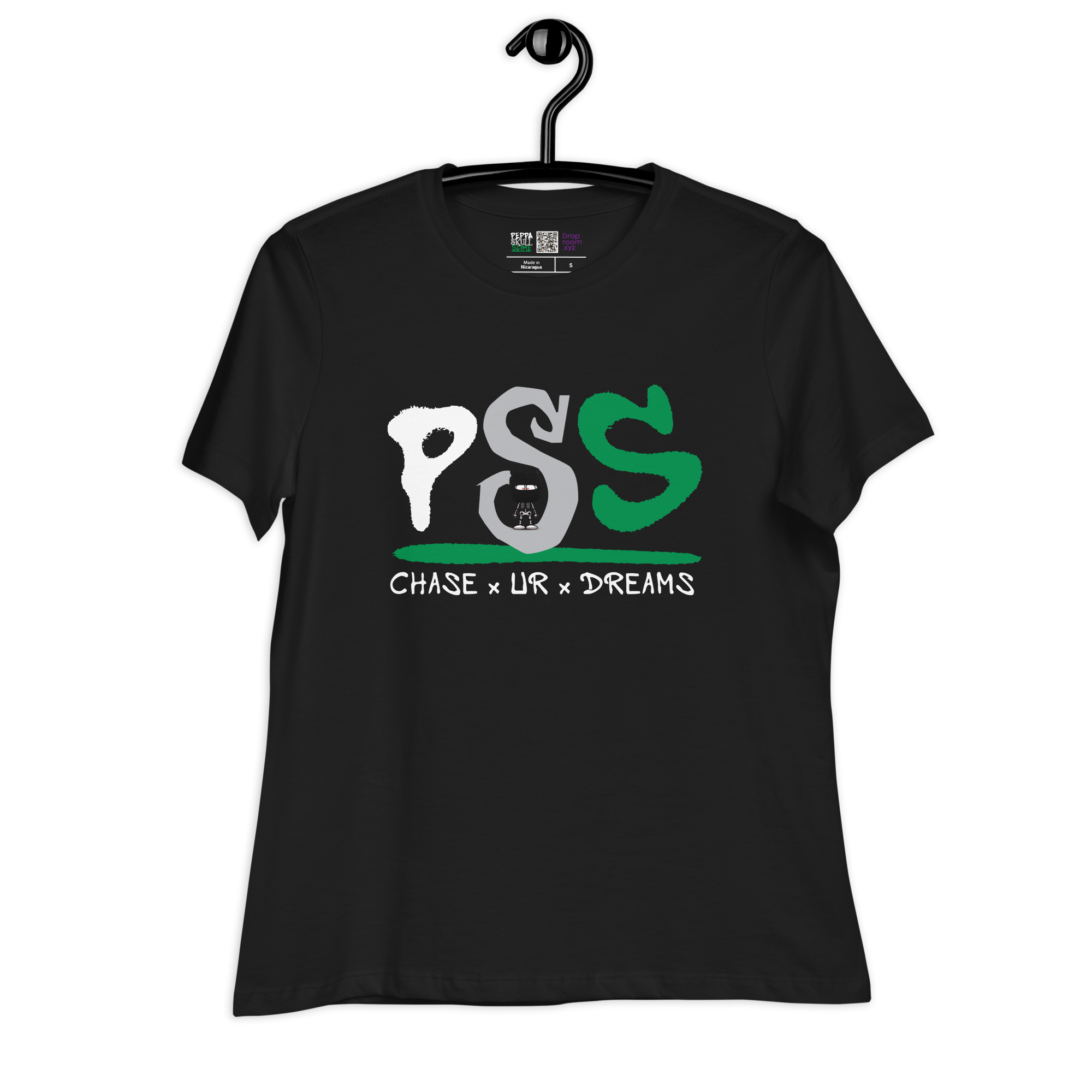 Women's T-Shirt - PSS - (BLACK)