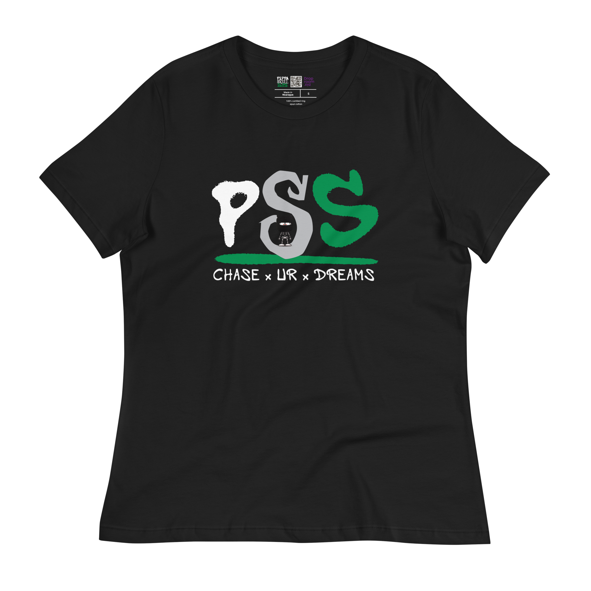 Women's T-Shirt - PSS - (BLACK)